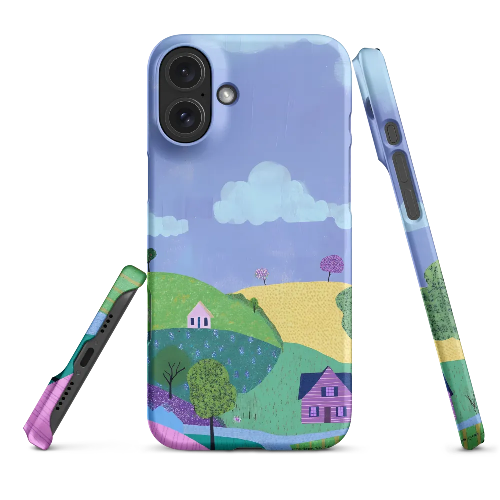 Whimsical Hills and Quaint Homes