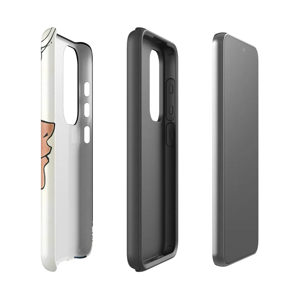 Whispers of Contemplation | Phone Case |  S23 | Tough Case | Matte