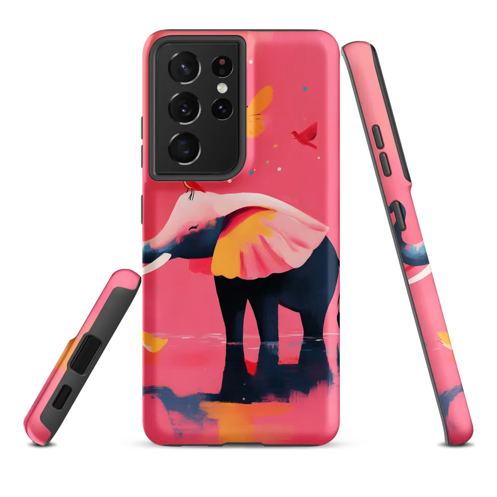Whimsical Serenity: The Playful Elephant