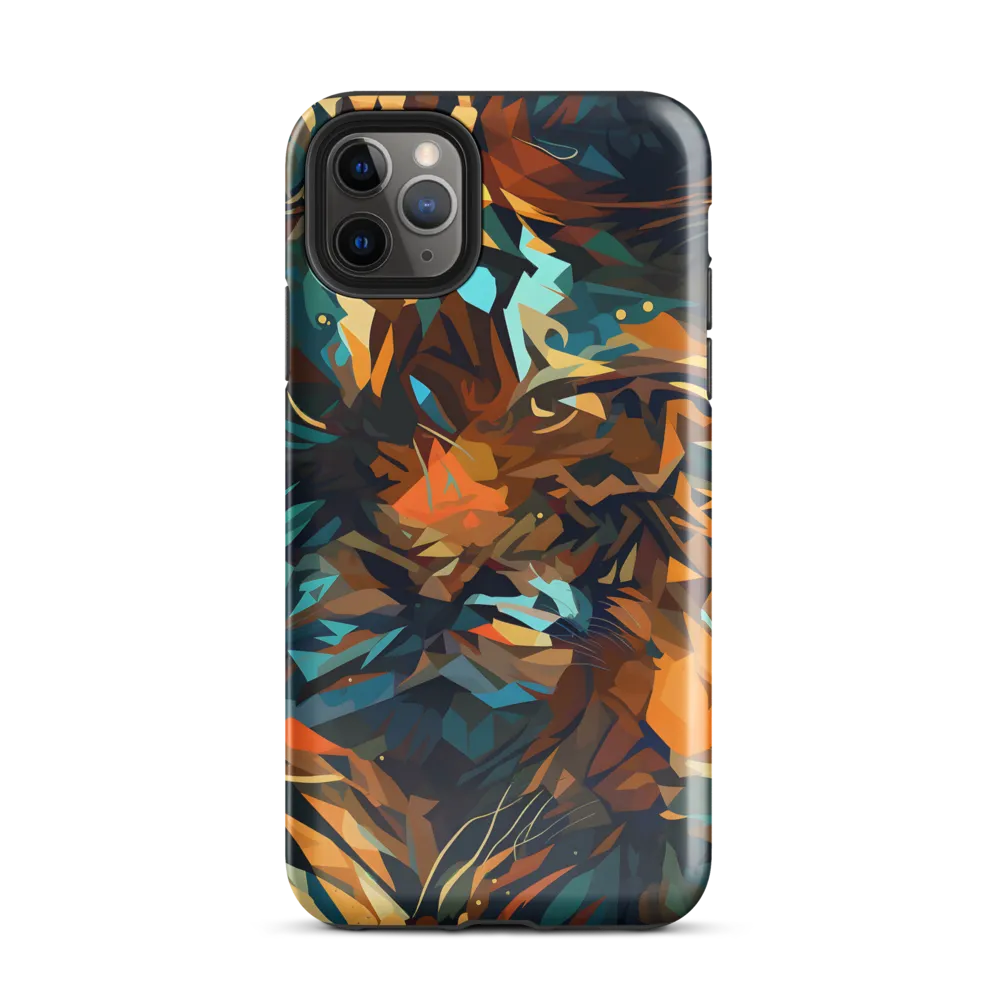 Wild Symphony: Abstract Tigers | Phone Case |  11 Pro Max | Tough Case | Glossy