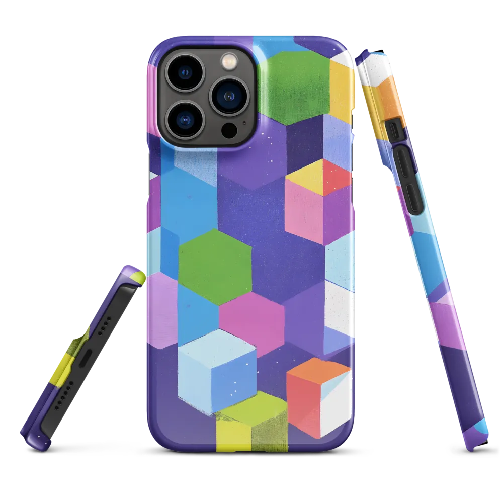 Geometric Harmony | Phone Case |  13 Pro Max | Snap Case | Glossy