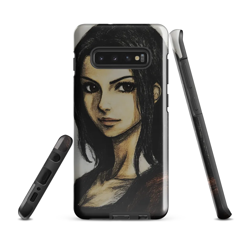 Portrait of Confidence | Phone Case |  S10 Plus | Tough Case | Glossy