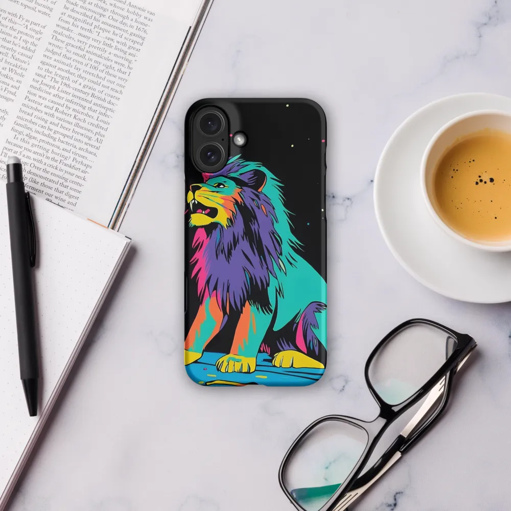 Roaring Colors: The Neon Lion
