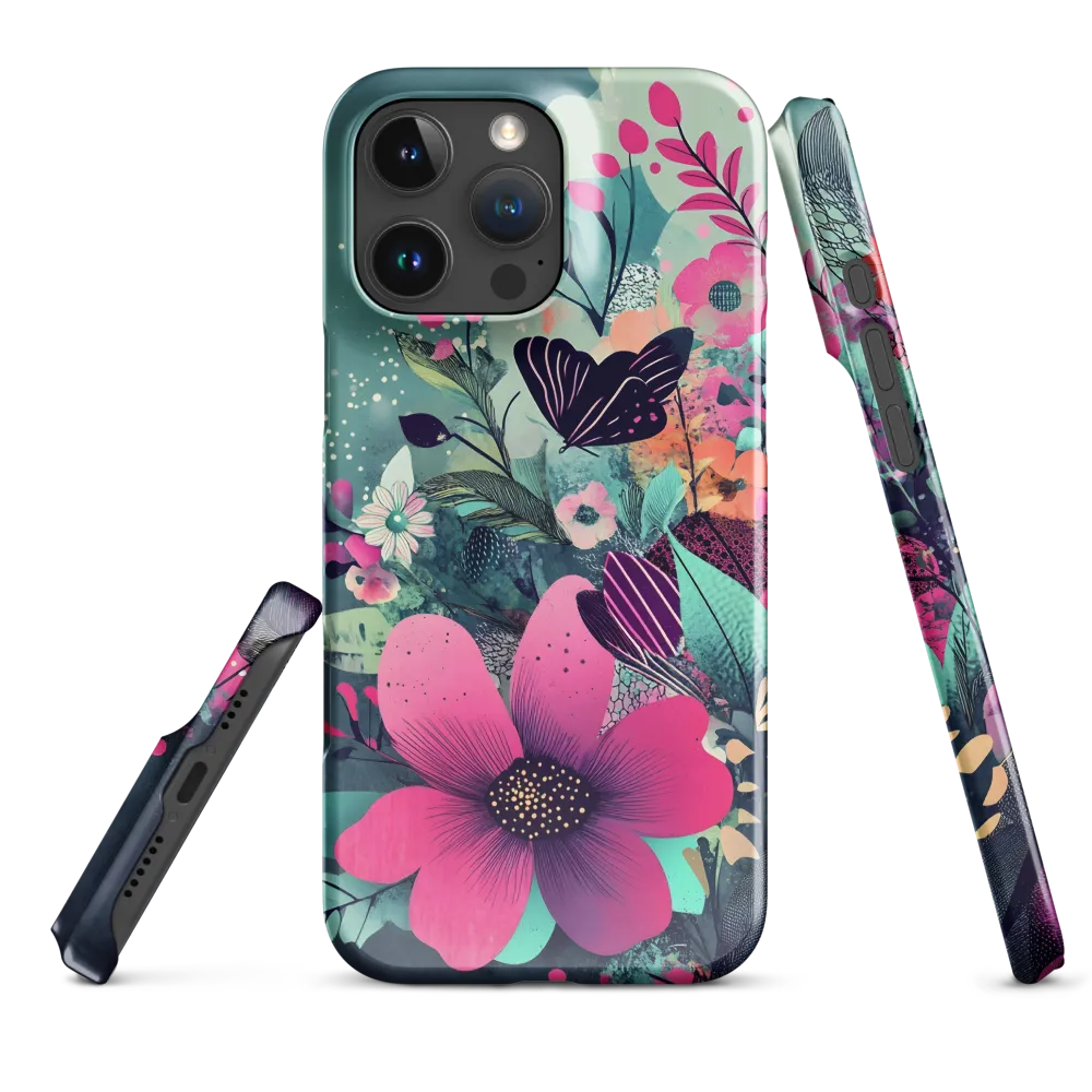 Whimsical Garden Symphony | Phone Case |  16 Pro Max | Snap Case | Glossy