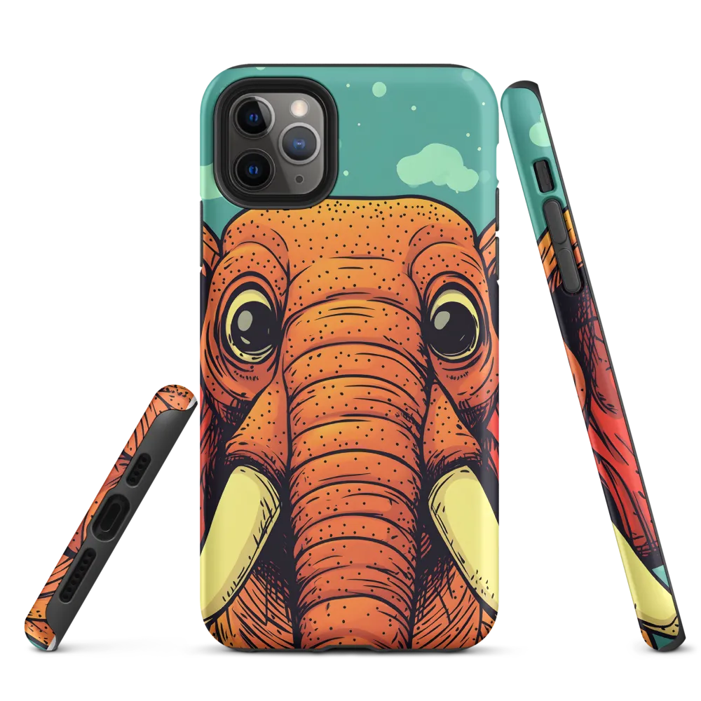 Whimsical Majesty: The Playful Elephant