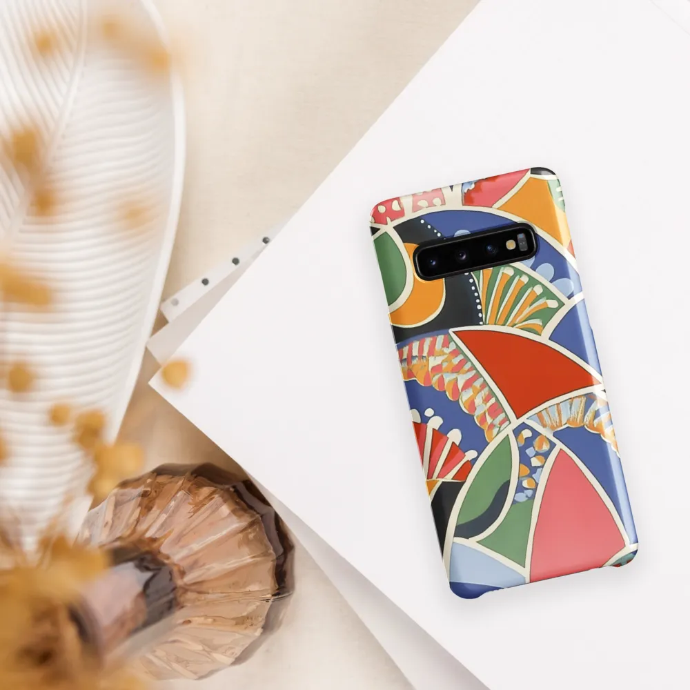 Kaleidoscope of Colors | Phone Case |  S10 | Snap Case | Glossy