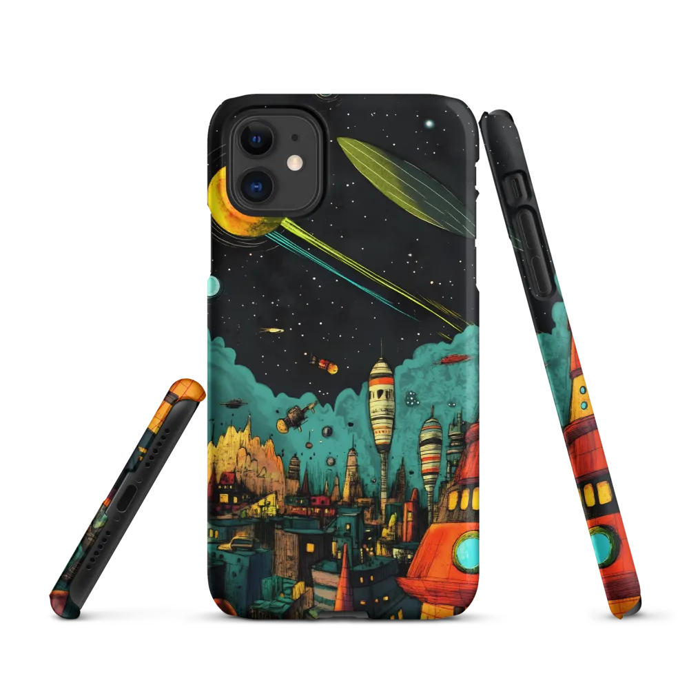 Galactic Cityscape: A Journey Through Imagination