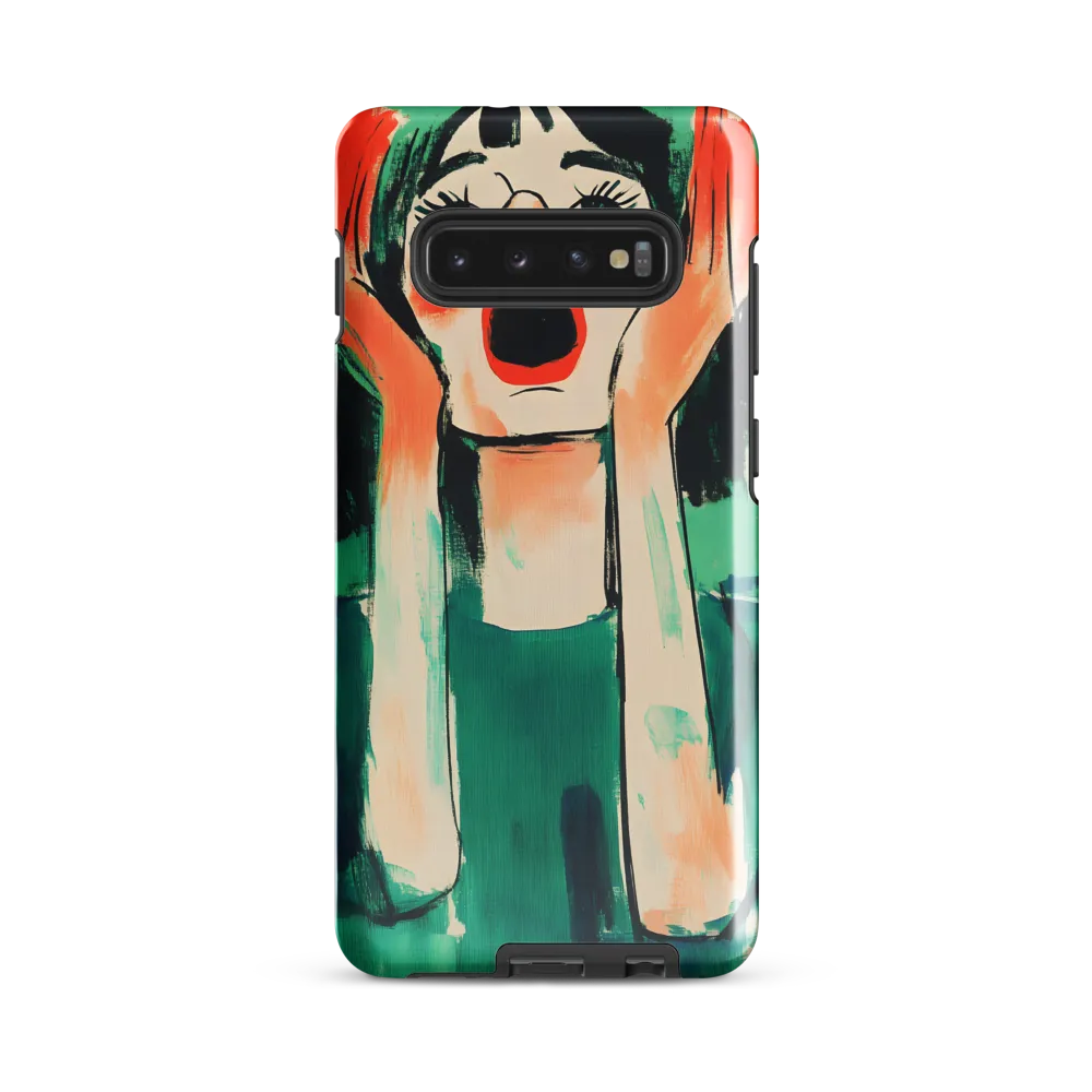 A Cry for Help | Phone Case |  S10 Plus | Tough Case | Glossy