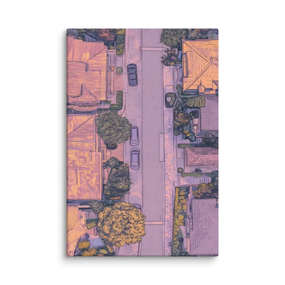 Aerial Serenity: Suburban Oasis