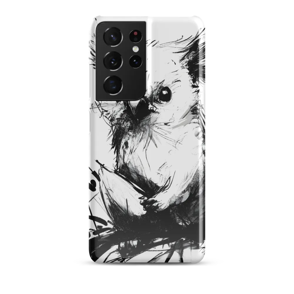 Whimsical Koala in Ink