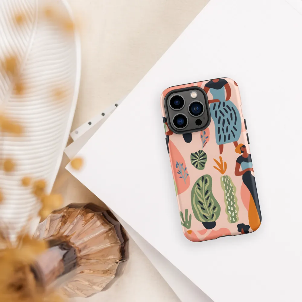 Harmony of Nature and Femininity | Phone Case |  13 Pro | Tough Case | Matte