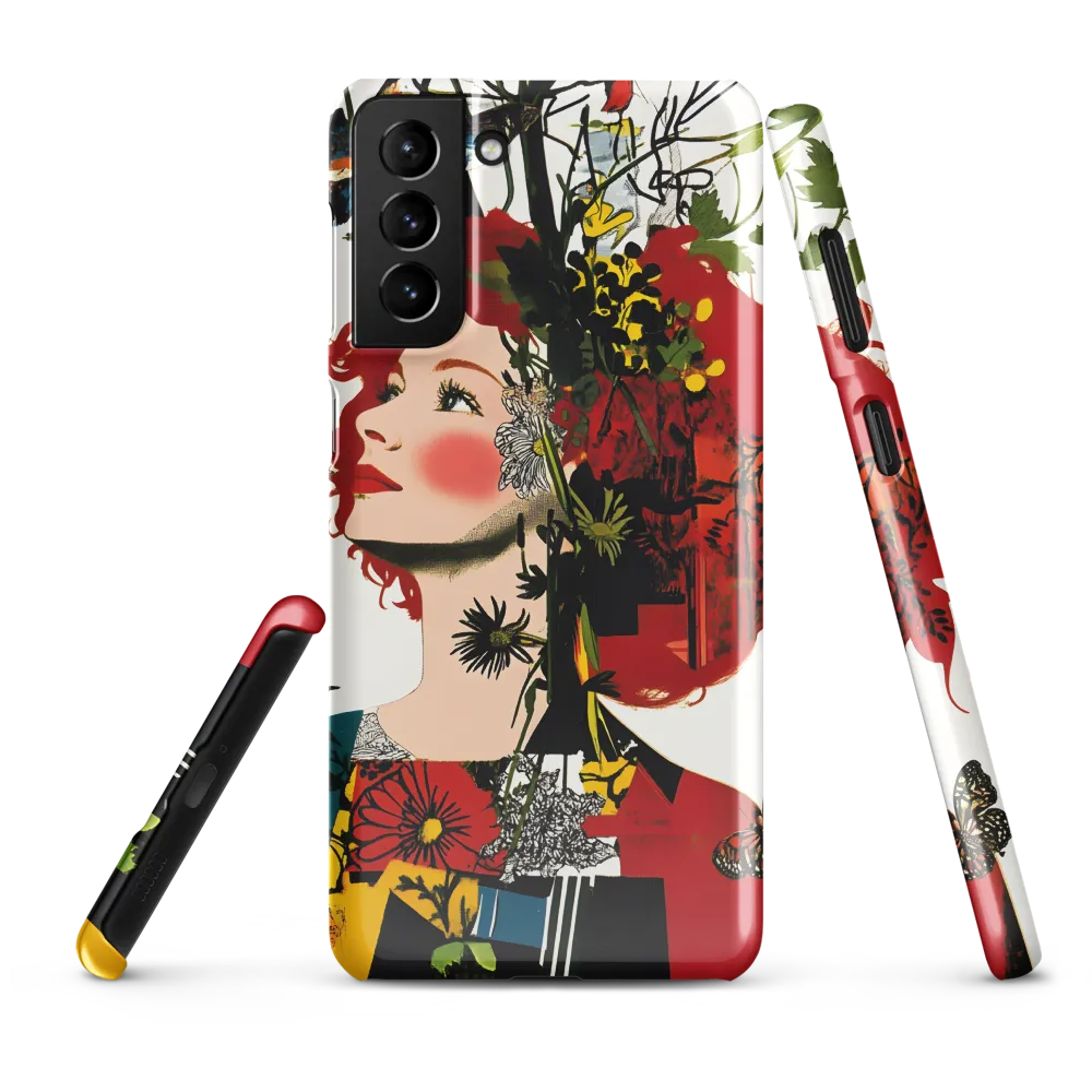 Floral Dreams | Phone Case |  S21 Plus | Snap Case | Glossy