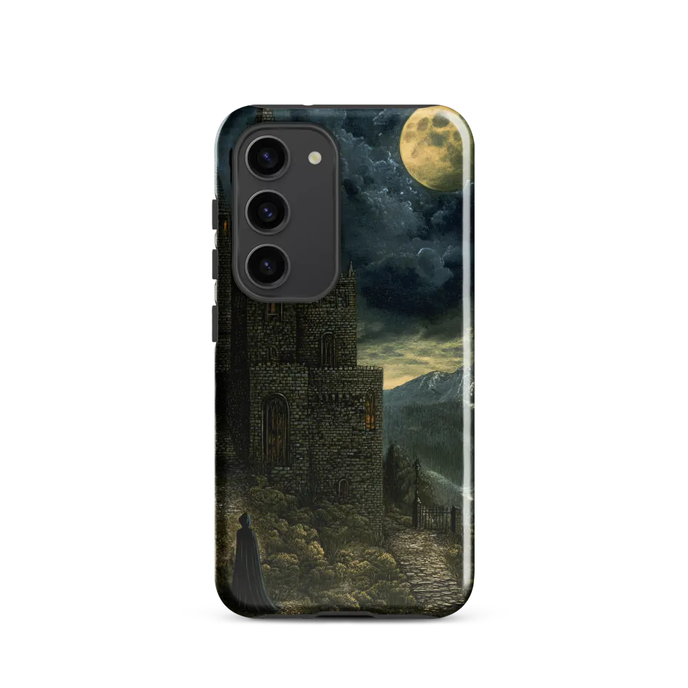 Whispers of the Moonlit Castle | Phone Case |  S23 | Tough Case | Glossy