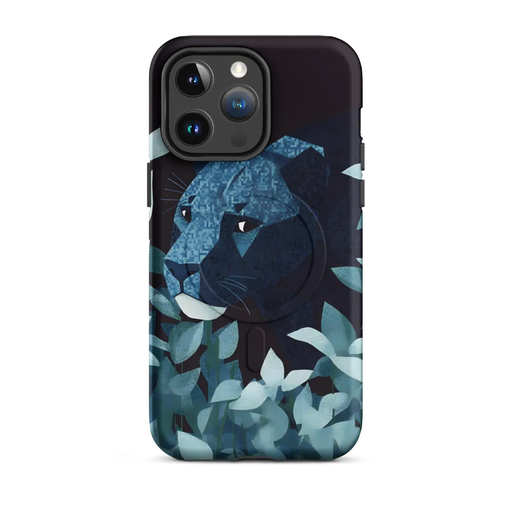Lurking Blue: The Panther's Gaze