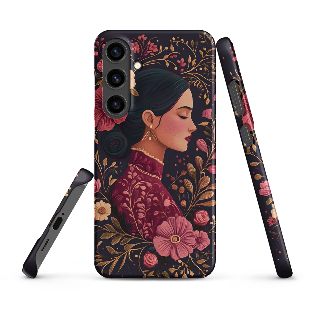 Portrait of Serenity | Phone Case |  S24 Plus | Snap Case | Matte