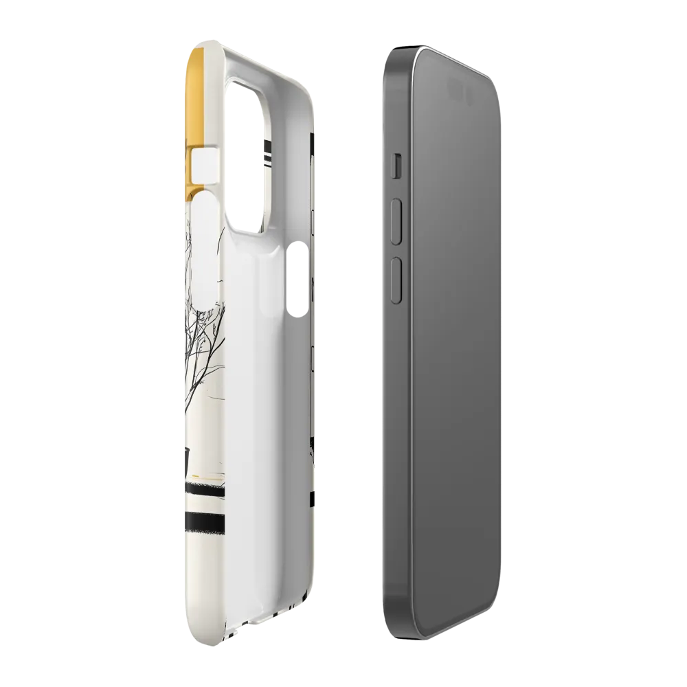 Contemplative Moments | Phone Case |  14 Pro | Snap Case | Glossy