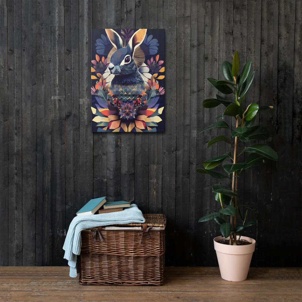 Ethereal Bunny: A Geometric Wonderland