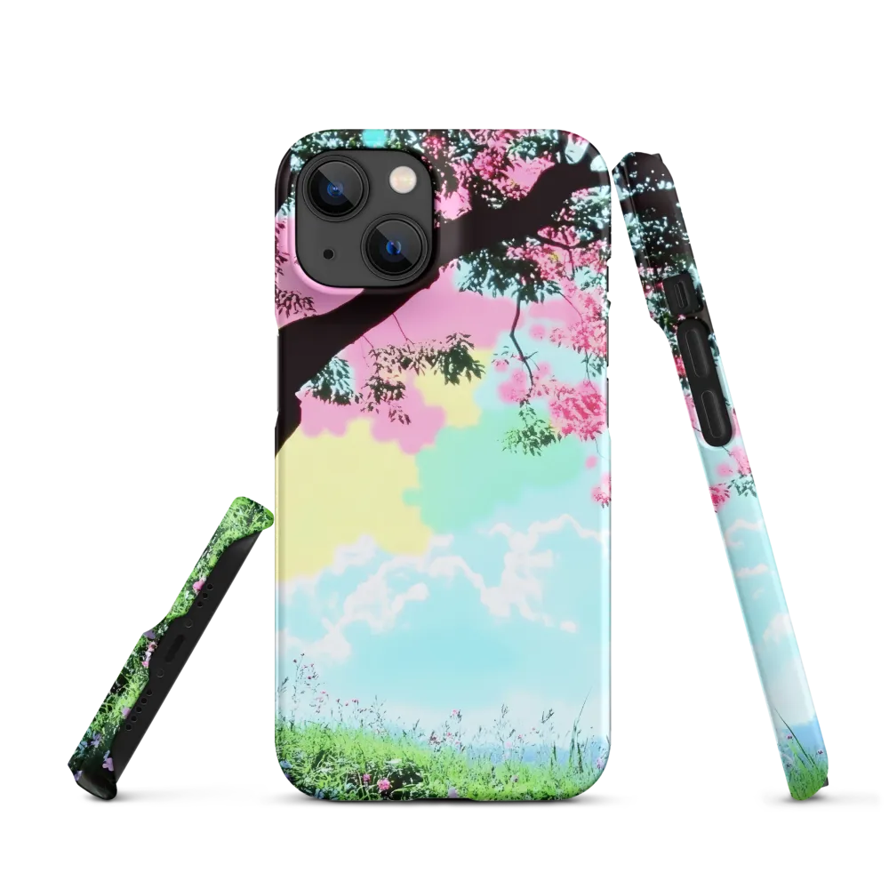 Pastel Dreams: A Surreal Tree Landscape