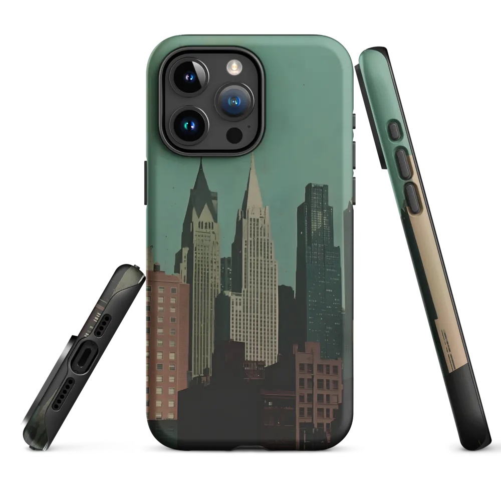 Urban Nostalgia: A Retro Cityscape