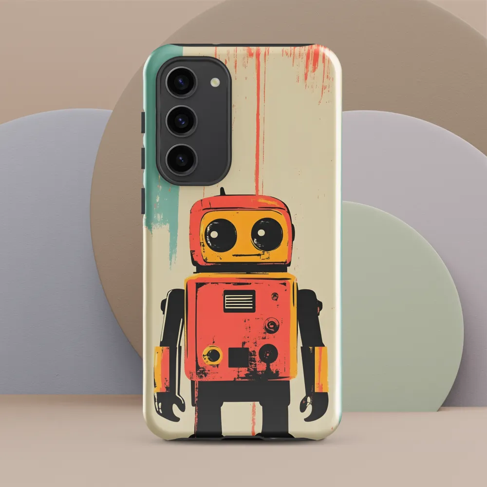 Retro Robot Charm
