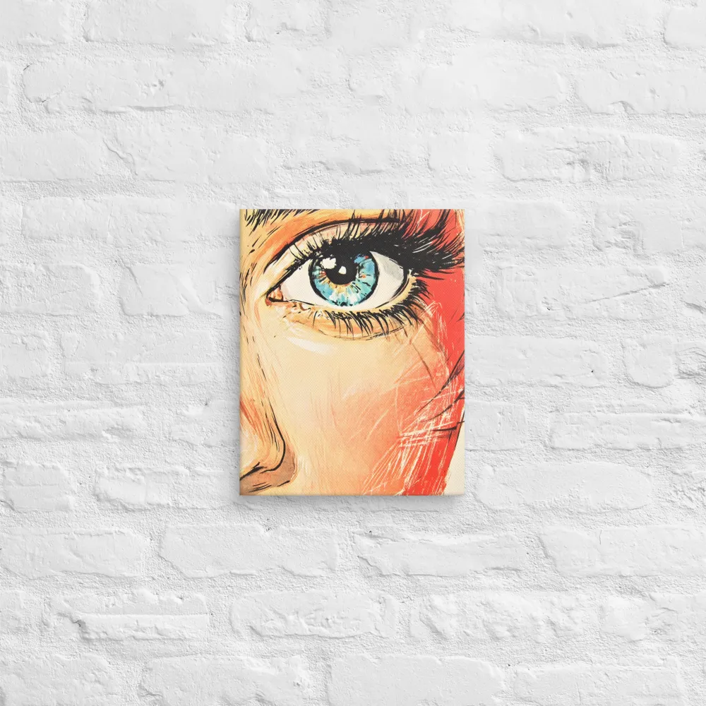 Gaze of Emotion | Canvas | 11″×14″