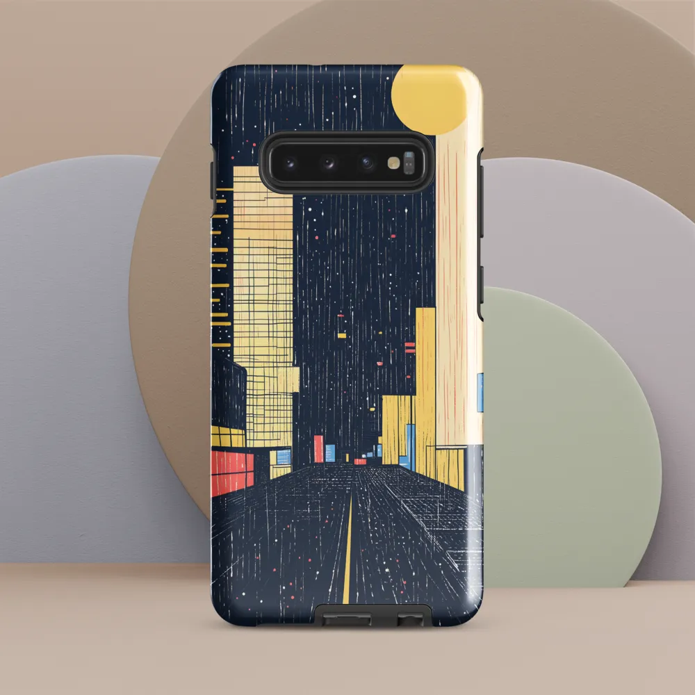 Urban Solitude: A Minimalist Perspective | Phone Case |  S10 Plus | Tough Case | Glossy