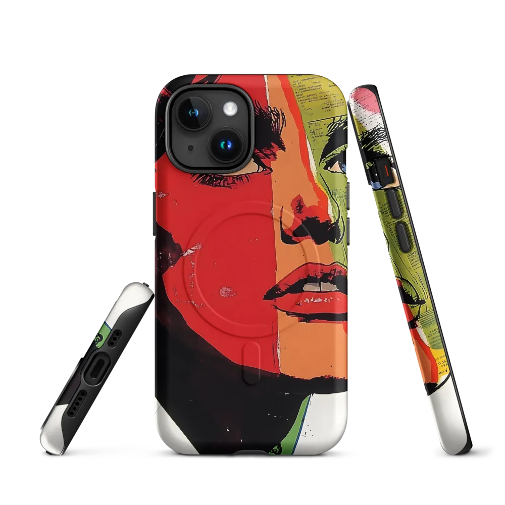 Vibrant Expressions: A Pop Art Portrait