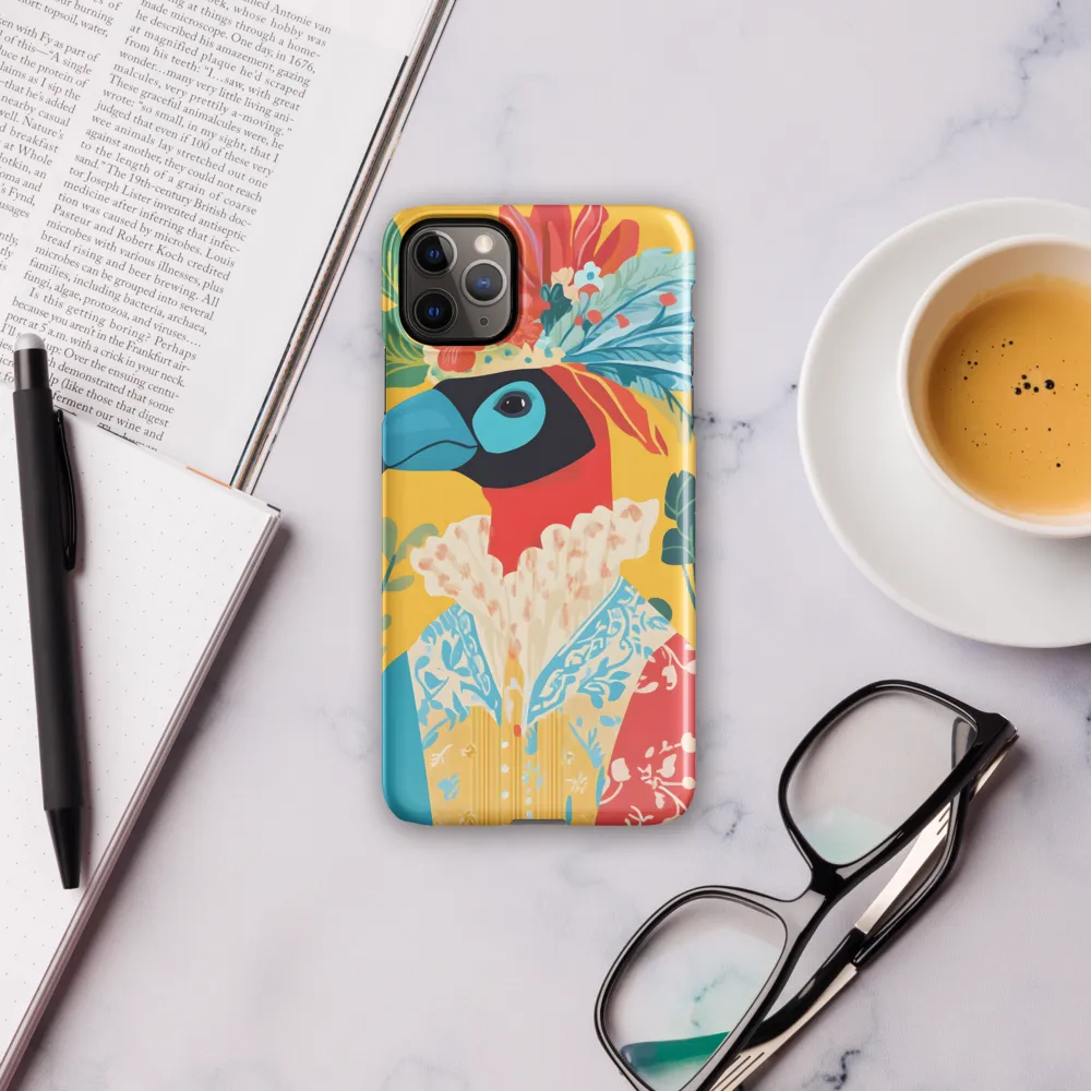 The Regal Parrot: A Celebration of Color | Phone Case |  11 Pro Max | Snap Case | Glossy