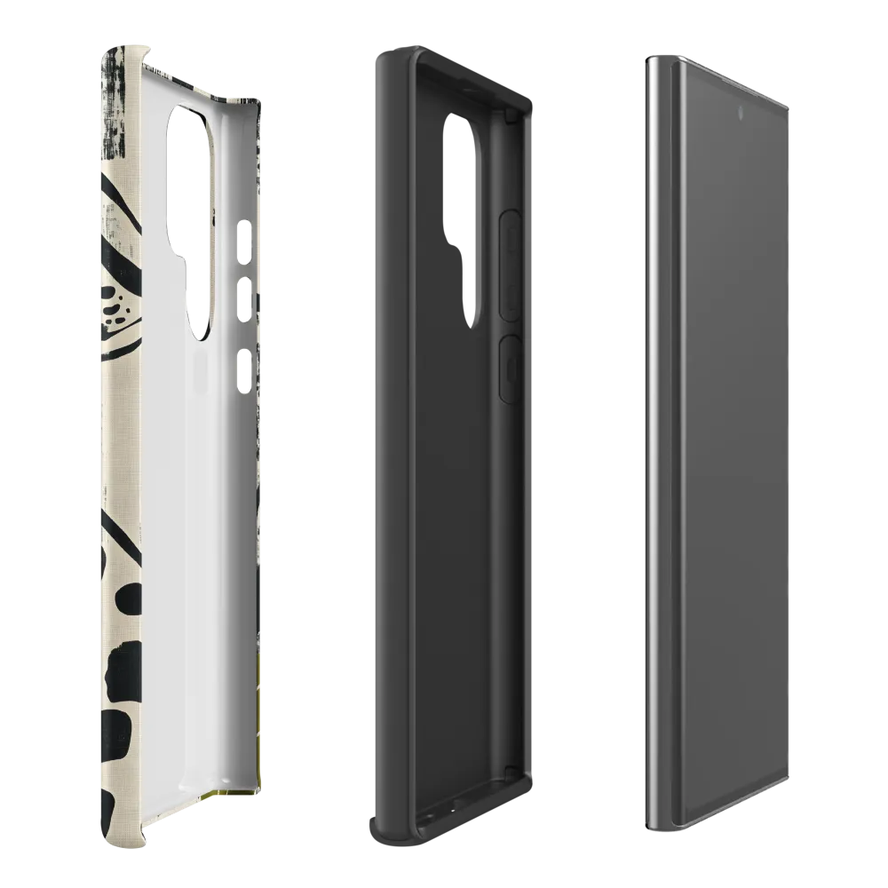 Leopard in Silhouette: A Modern Appeal | Phone Case |  S22 Ultra | Tough Case | Matte