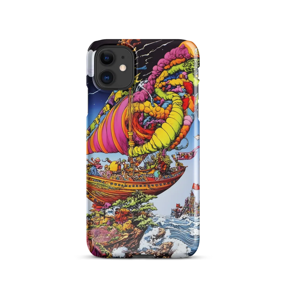 Voyage of Whimsy: A Surreal Sailor's Dream | Phone Case |  11 | Snap Case | Glossy