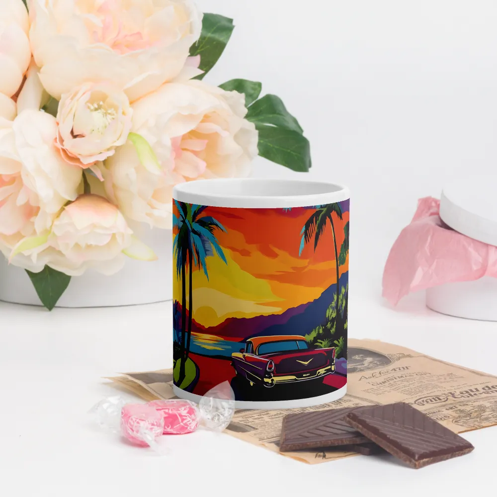 Sunset Drive | Mugs | Multiple Sizes & Colors