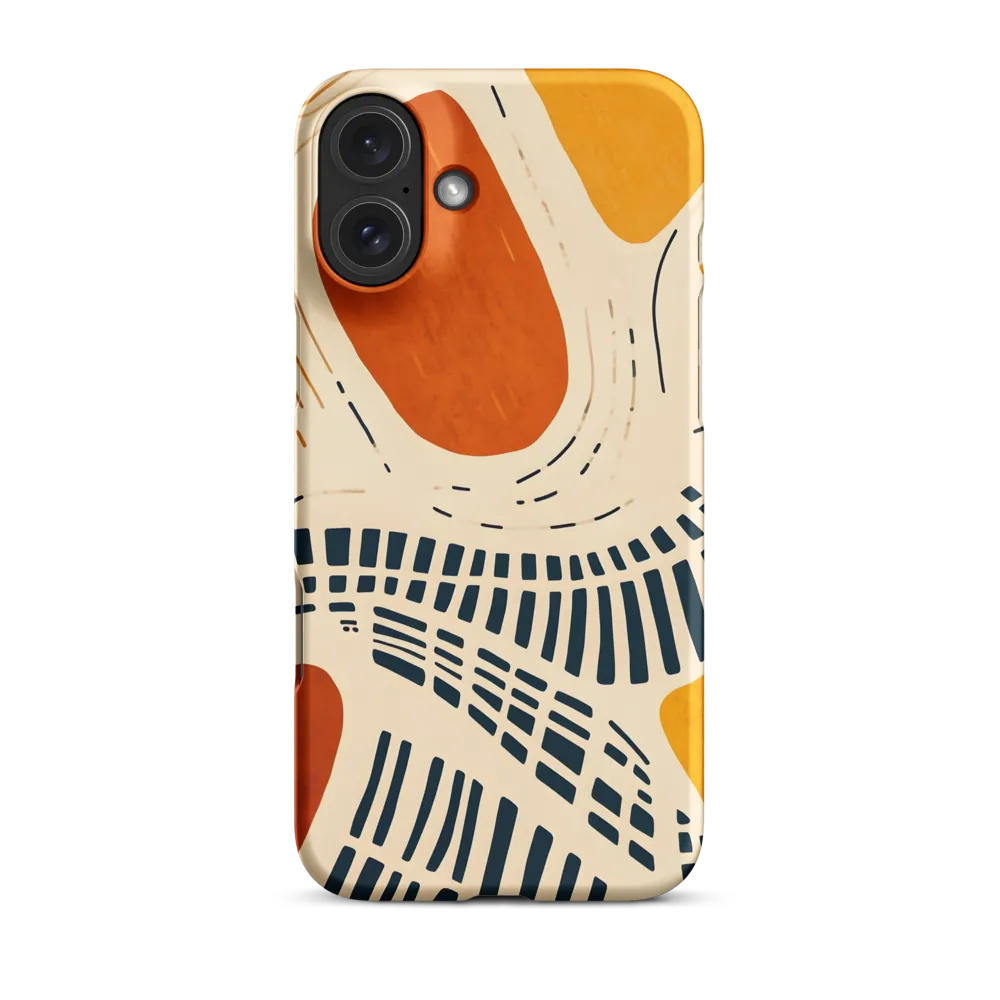 Urban Patterns in Harmony | Phone Case |  16 Plus | Snap Case | Matte