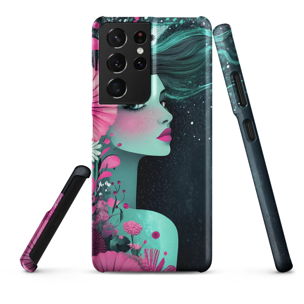 Floral Harmony: Portrait of Serenity