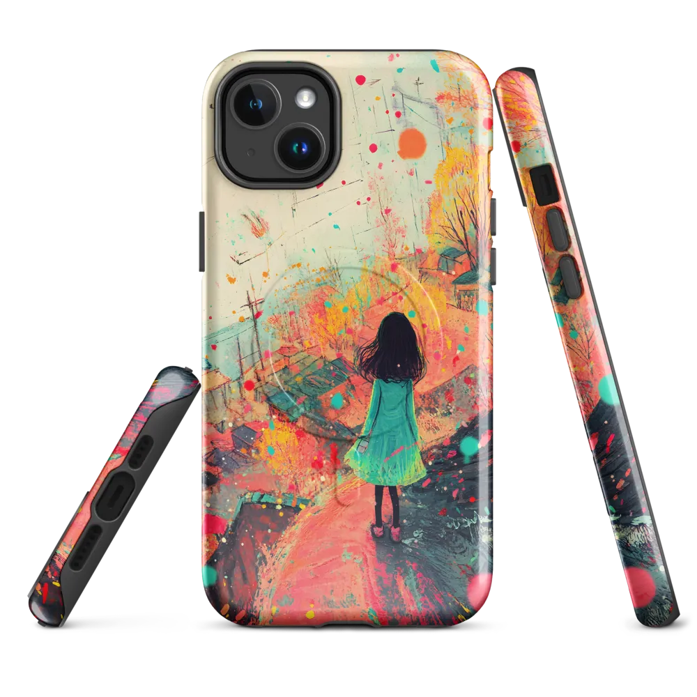 Whispers of Color | Phone Case |  14 Plus | MagSafe® Tough Case | Glossy