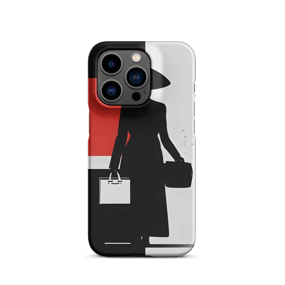 Silhouette of Elegance | Phone Case |  14 Pro | Snap Case | Matte
