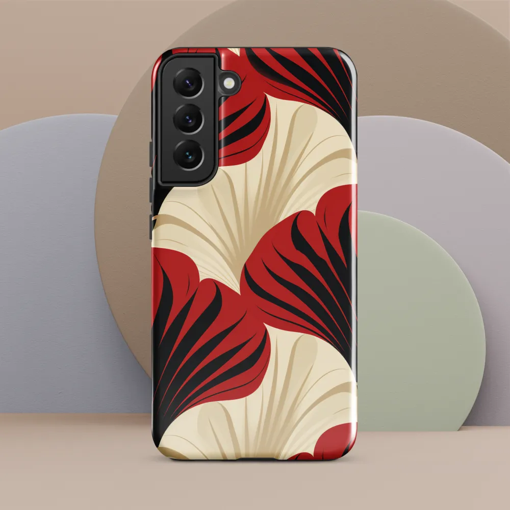 Elegance in Bloom: An Art Deco Floral Reverie