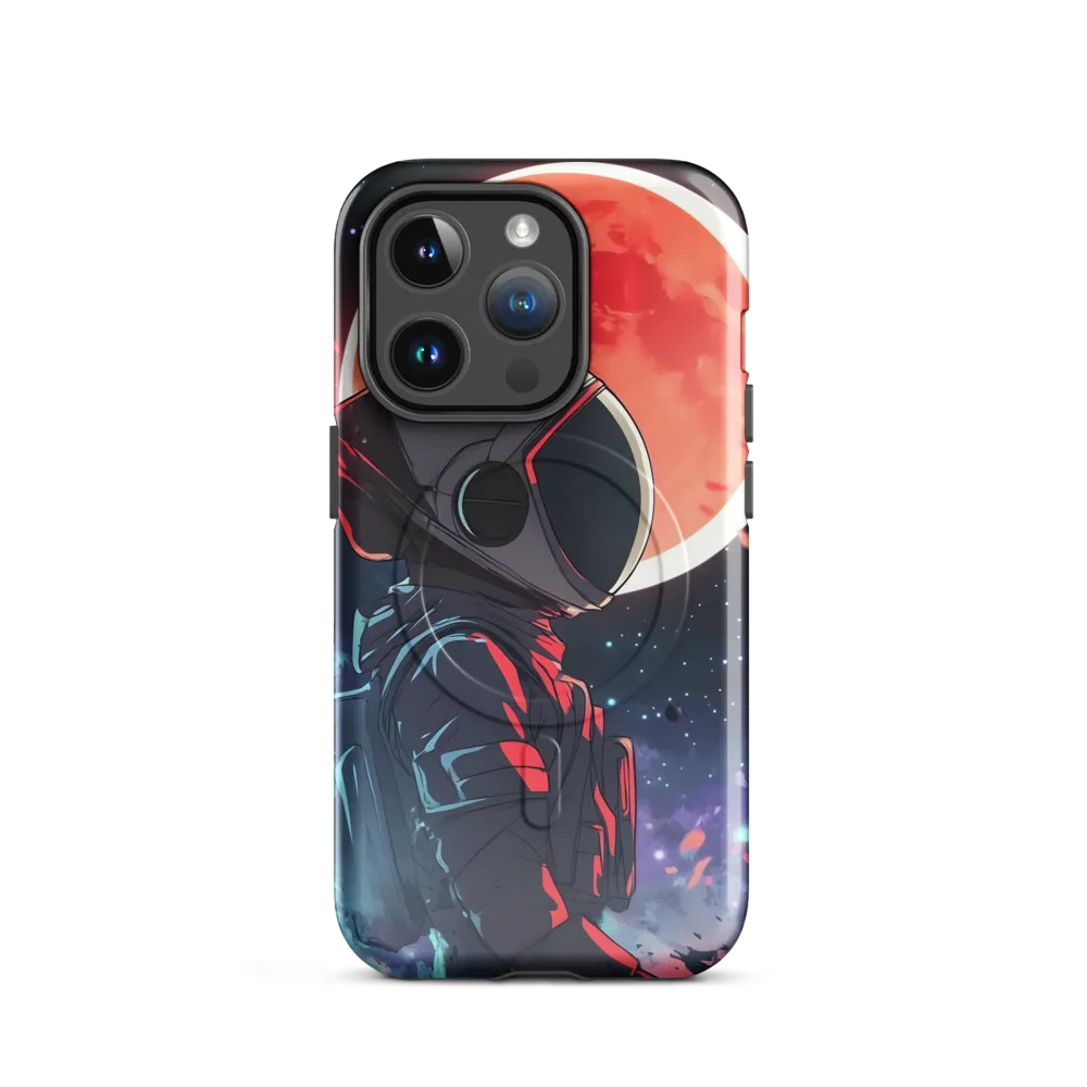 Celestial Voyage: The Dream of an Astronaut | Phone Case |  14 Pro | MagSafe® Tough Case | Glossy