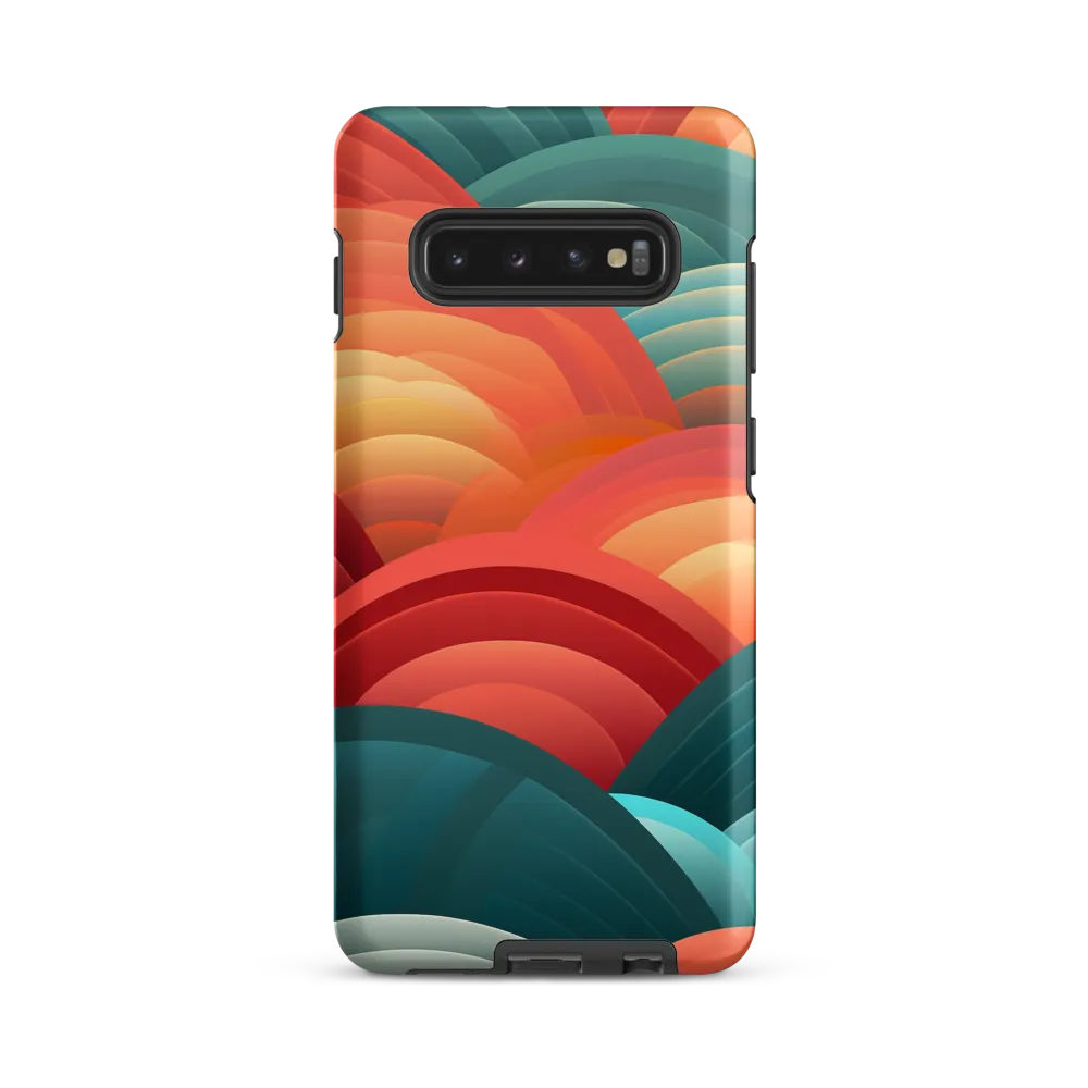 Rhythms of the Waves | Phone Case |  S10 Plus | Tough Case | Matte