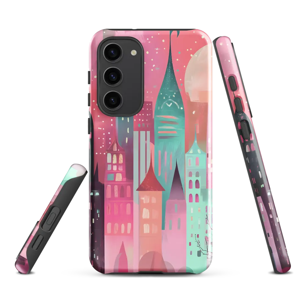 Whimsical City at Dusk