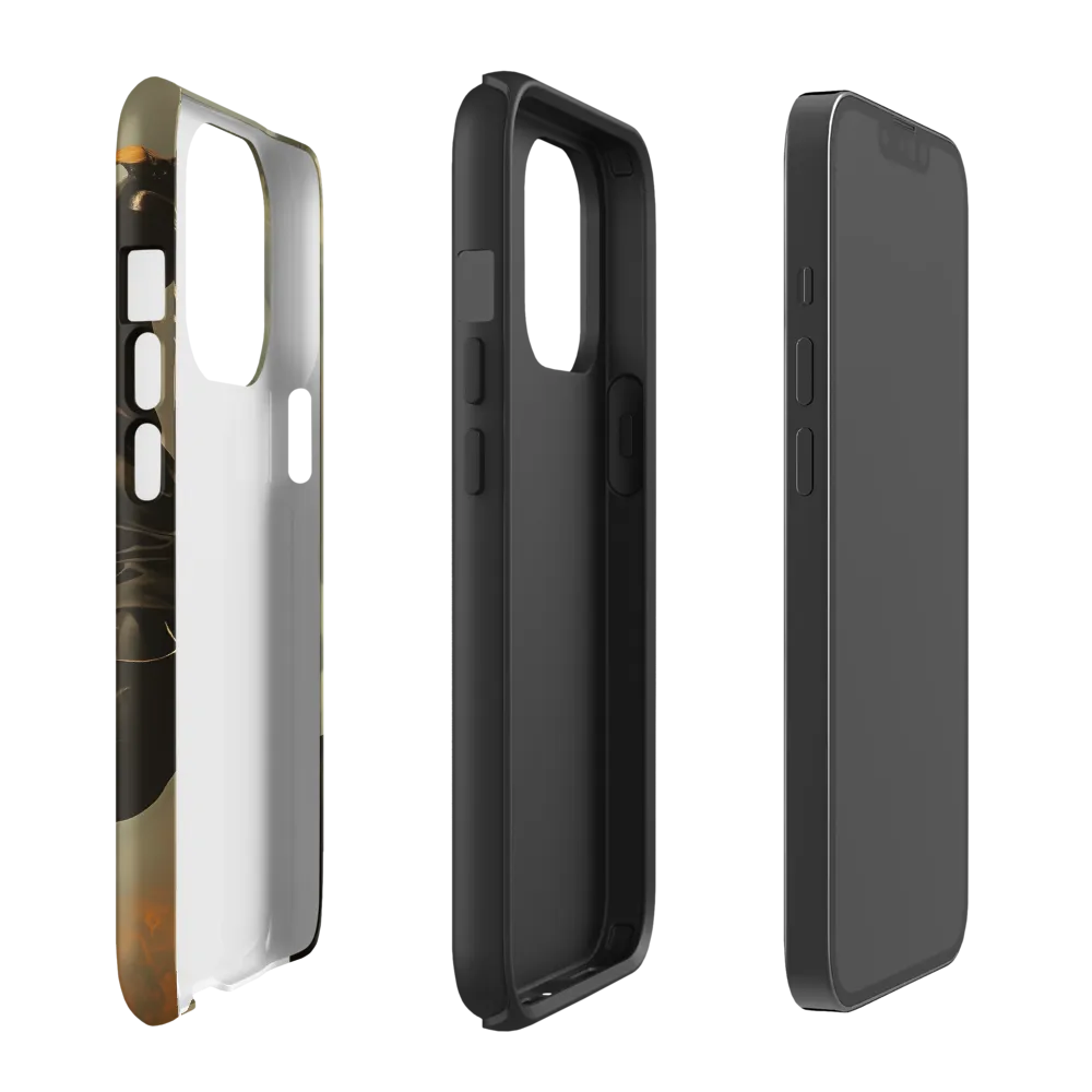 Ethereal Explorer: The Enigmatic Astronaut | Phone Case |  13 Pro | Tough Case | Matte