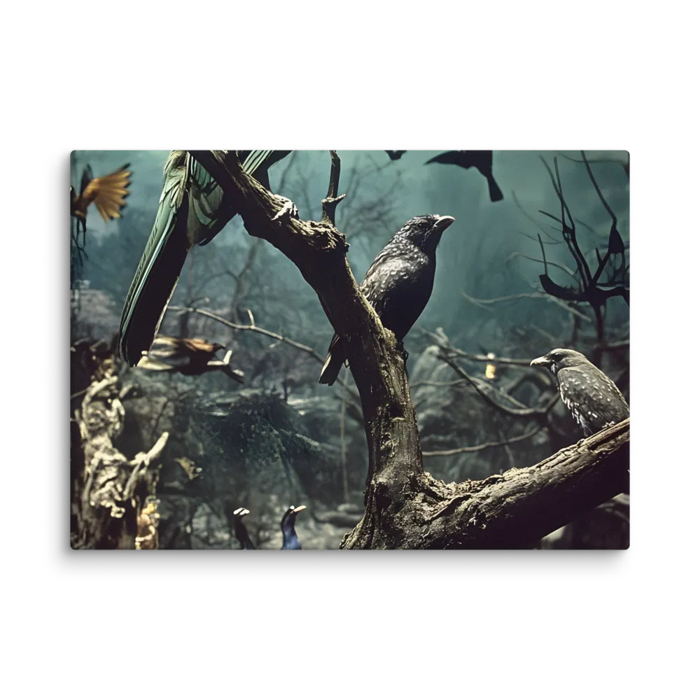 Whispers of the Avian Realm | Canvas | 20″×28″