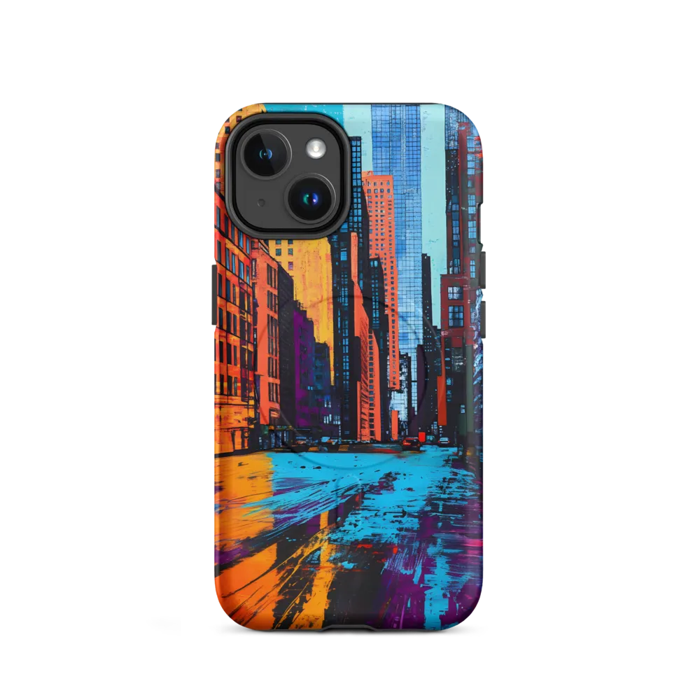 Vibrant Urban Horizons | Phone Case |  14 | MagSafe® Tough Case | Matte