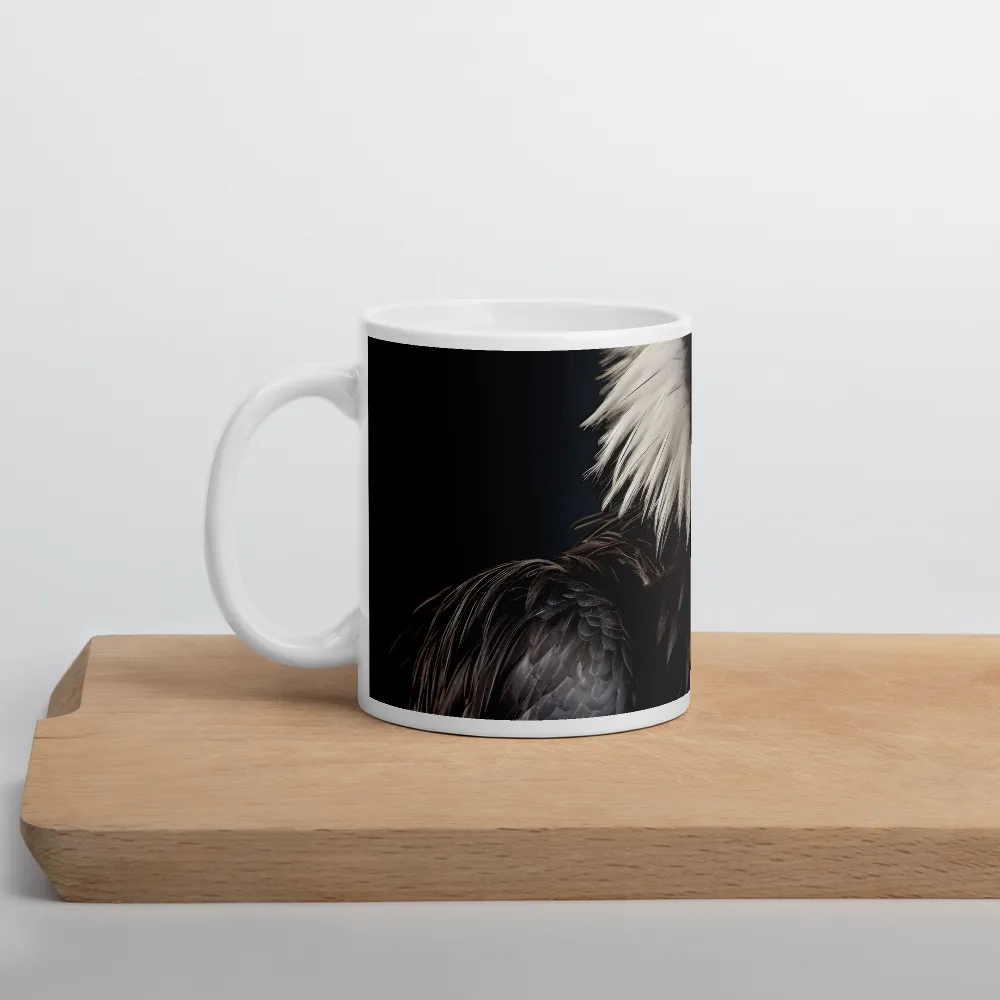 Majestic Vulture Portrait | Mug with White inside | 11 oz