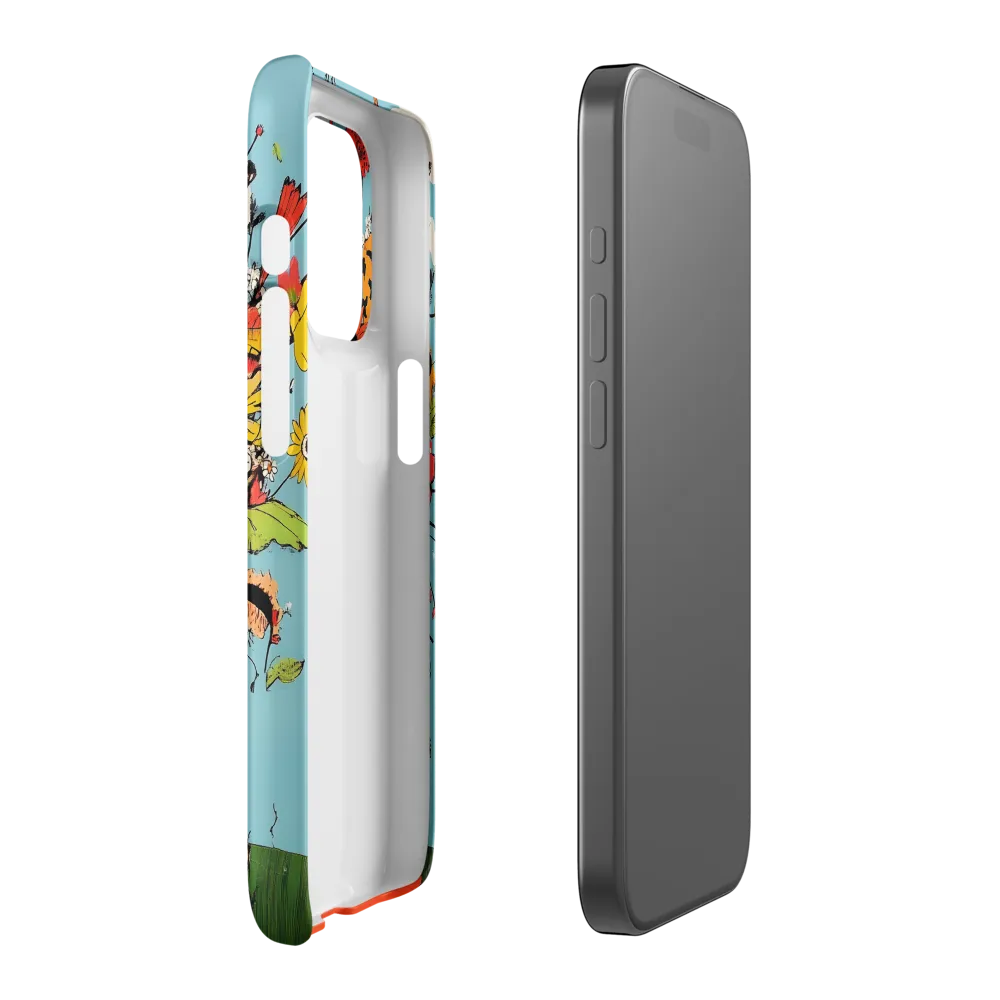 Whimsical Bloom | Phone Case |  15 Pro | Snap Case | Matte