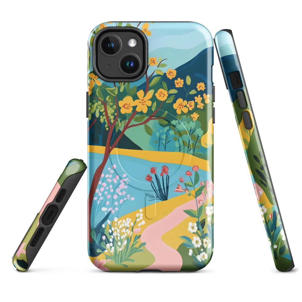 Blossoms by the Tranquil Waters