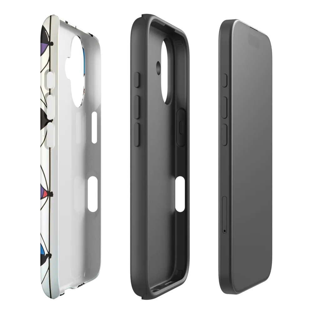 Rhythms of Color and Shape | Phone Case |  16 | Tough Case | Matte