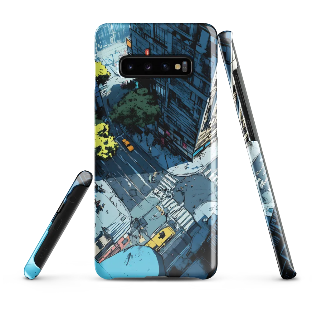 Urban Pulse: A Bird's Eye View | Phone Case |  S10 Plus | Snap Case | Glossy