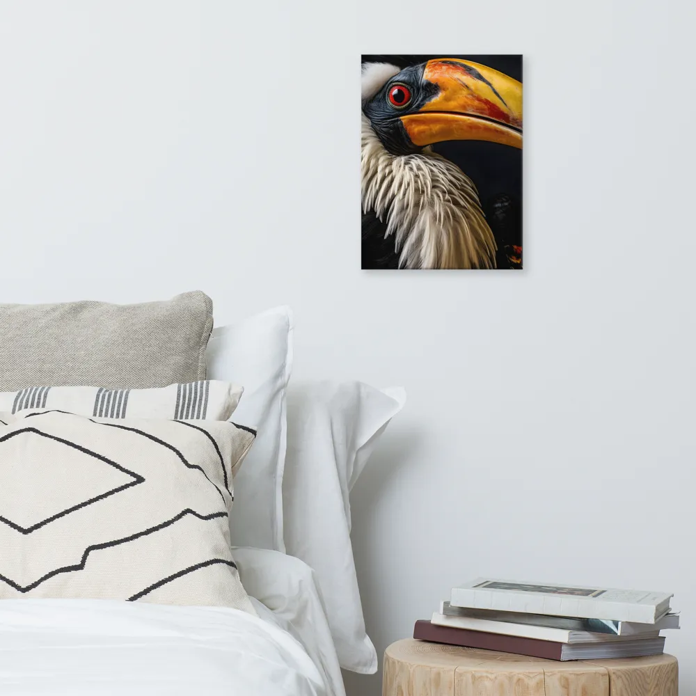 Majestic Hornbill Portrait