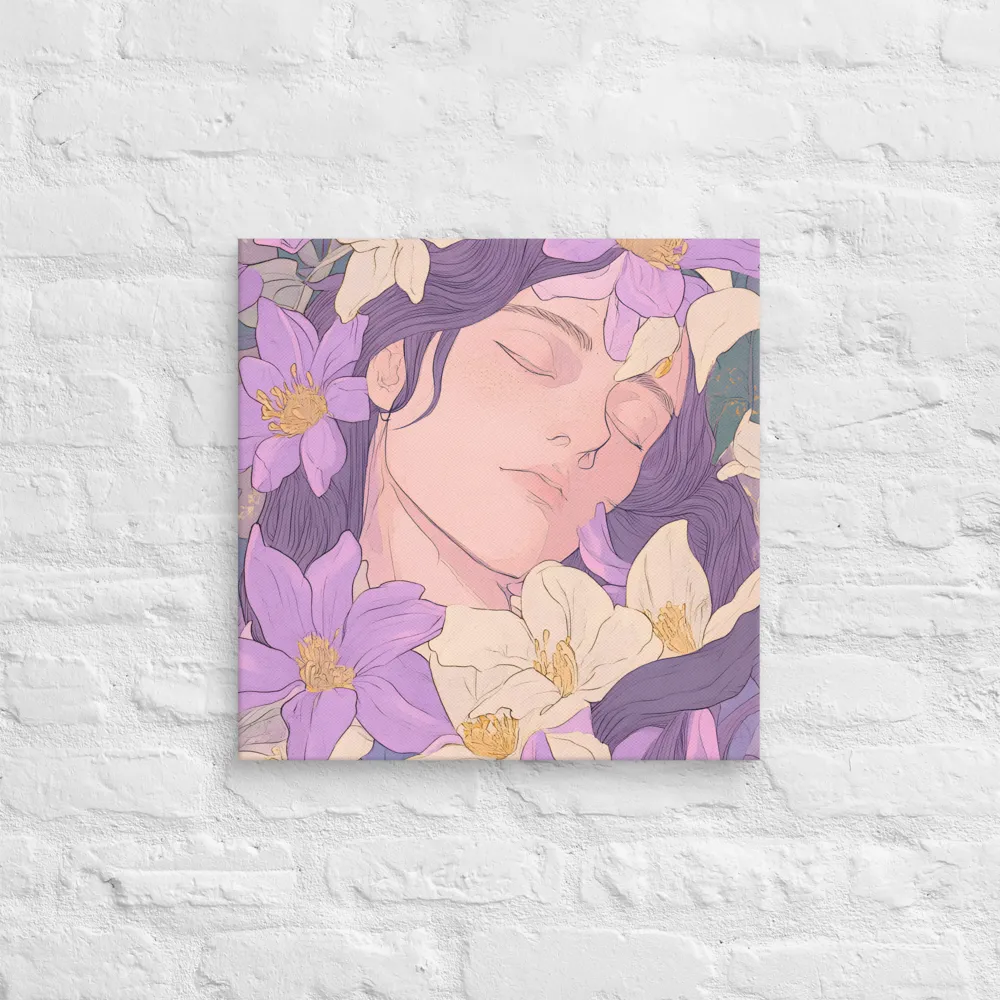Harmony in Bloom | Canvas | 18″×18″