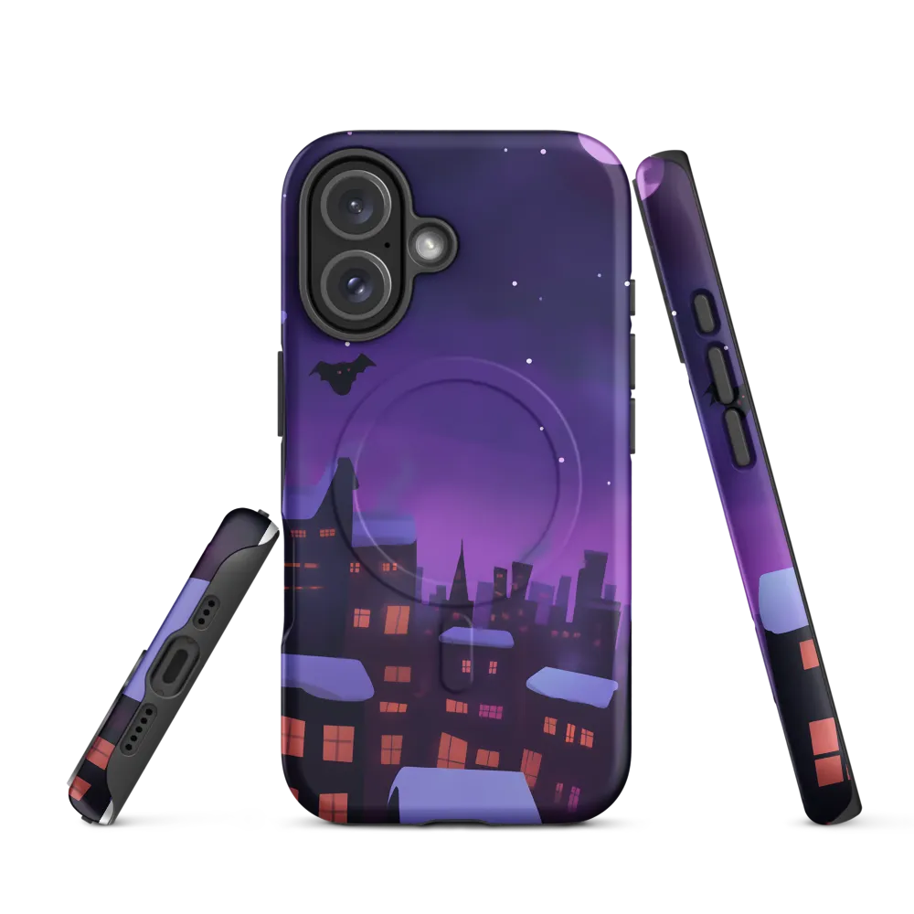Mystical Night in the City | Phone Case |  16 | MagSafe® Tough Case | Matte